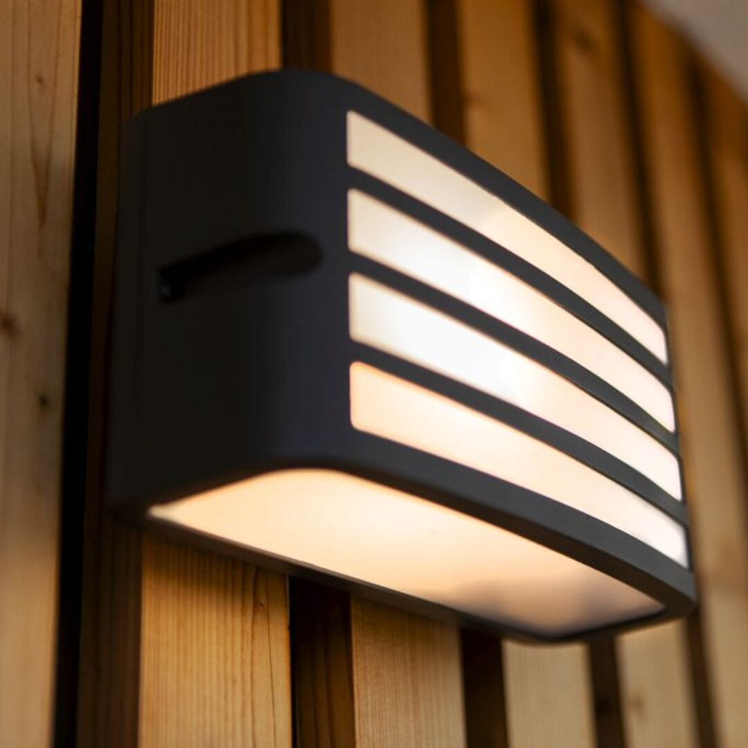 Zebra Wall Light - Dark Grey Wall Lights Lutec