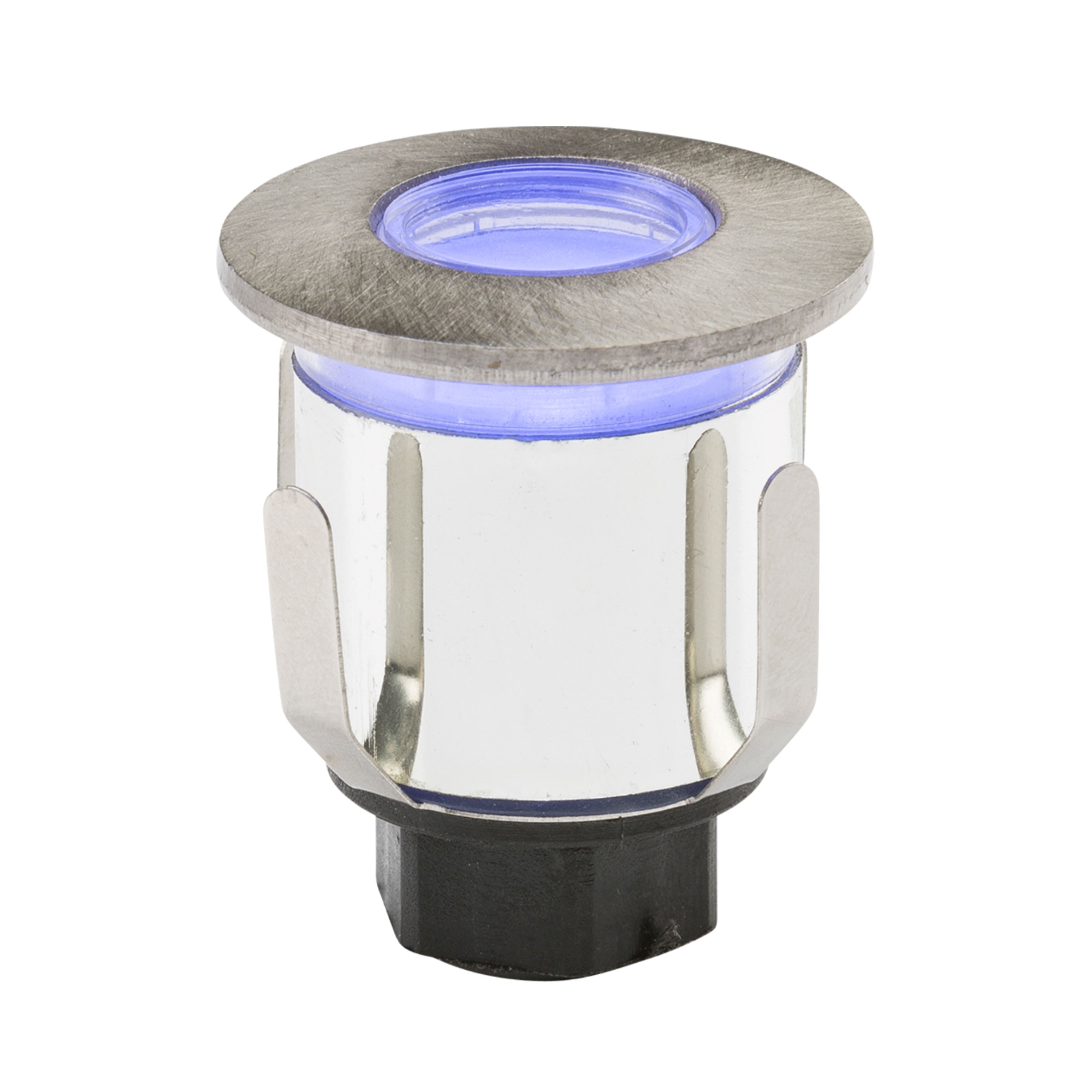 230V LED Blue Mini Ground Light - 3 Interchangeable Heads Ground Lights Knightsbridge