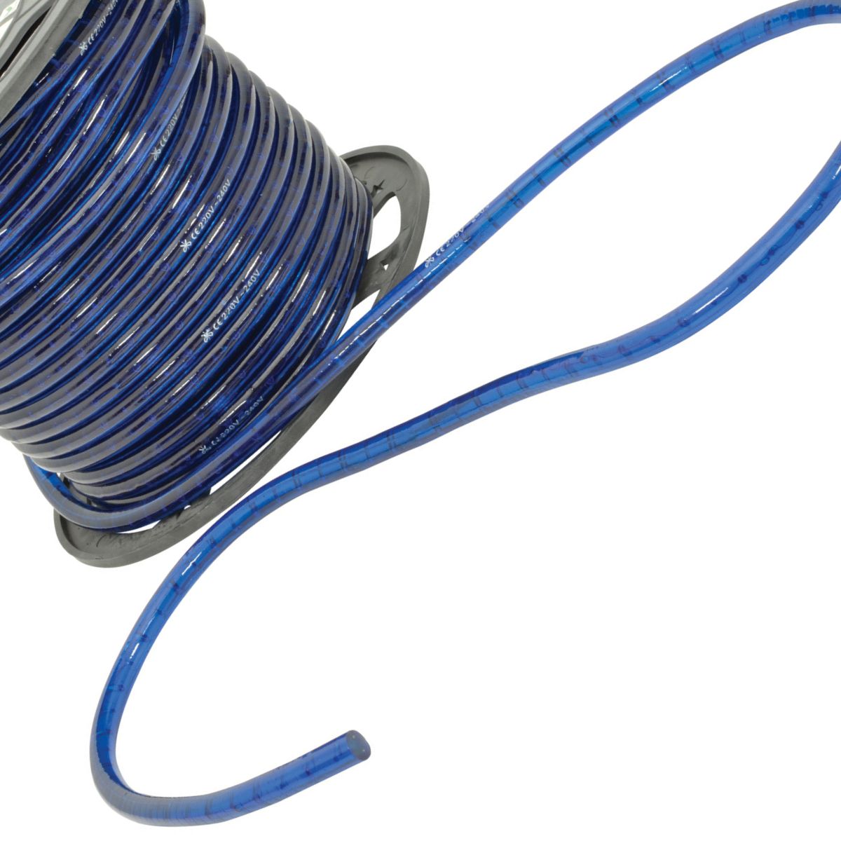 Lyyt 230V Outdoor Rope Light - Blue (Custom Length)