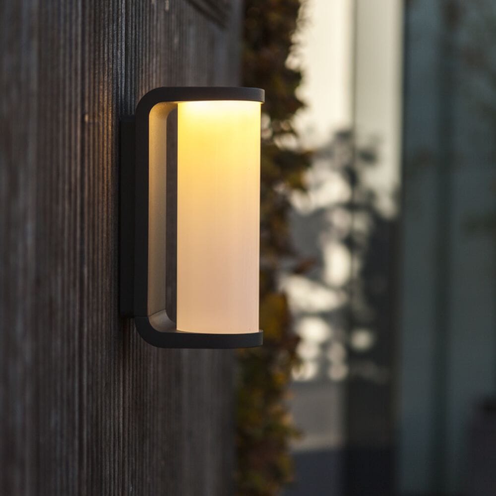 Adalyn Integrated LED Wall Light - Dark Grey Wall Lights Lutec 