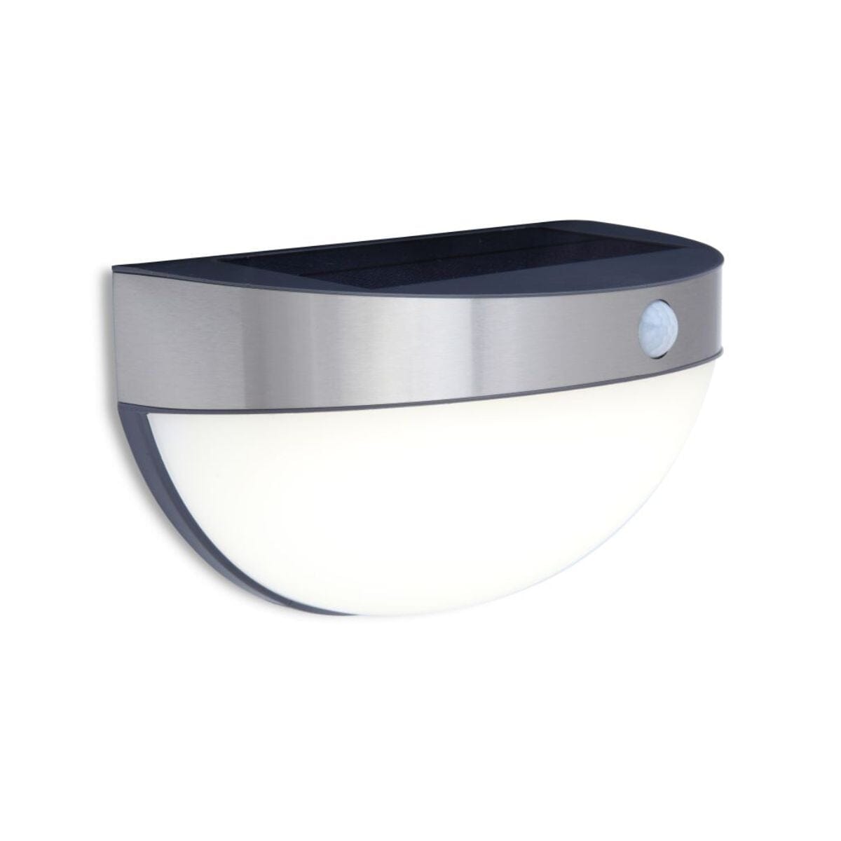 Bubbler Solar Wall Light With PIR Sensor - Stainless Steel Wall Lights Lutec