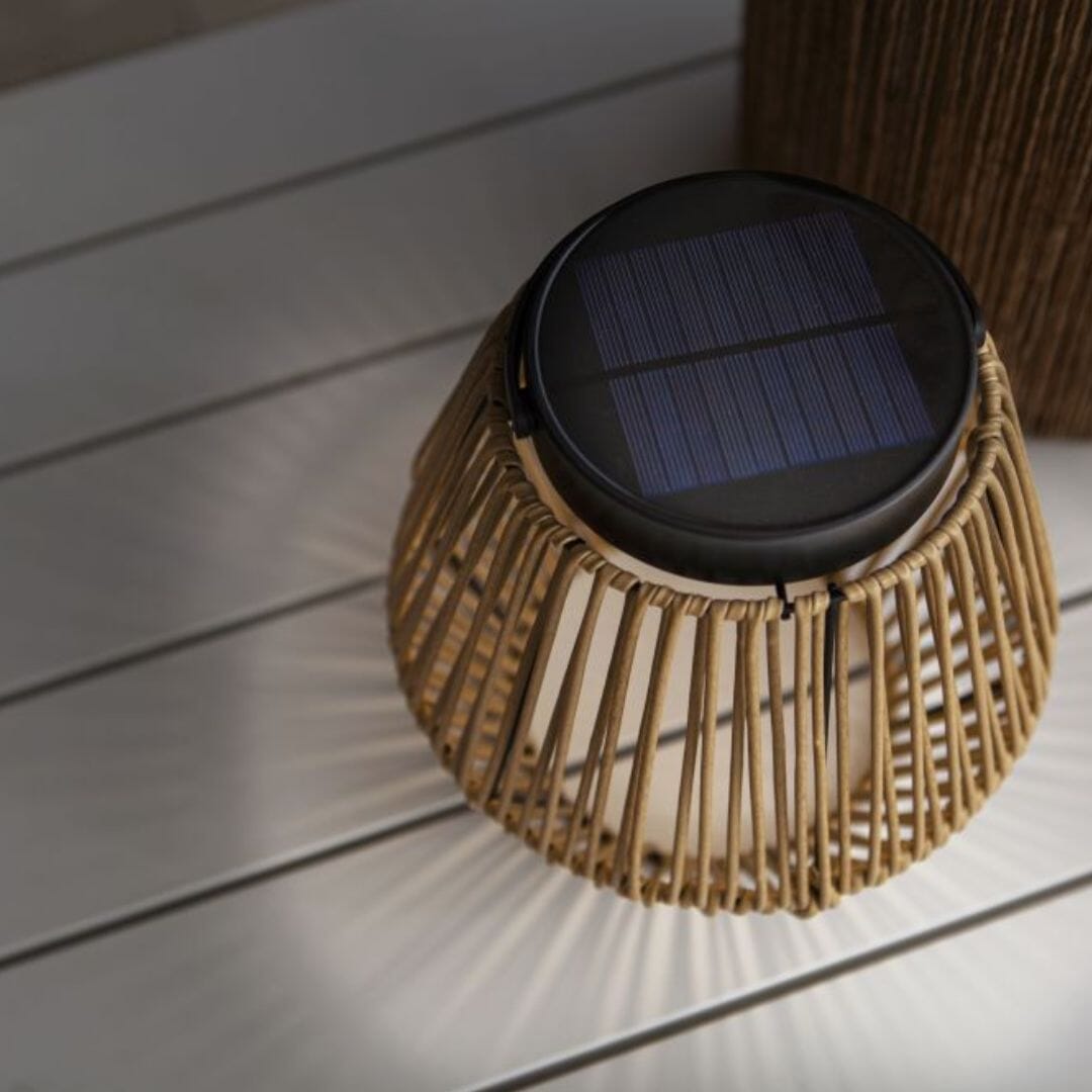 Coppa Solar Panel - Black Solar Lights Lutec