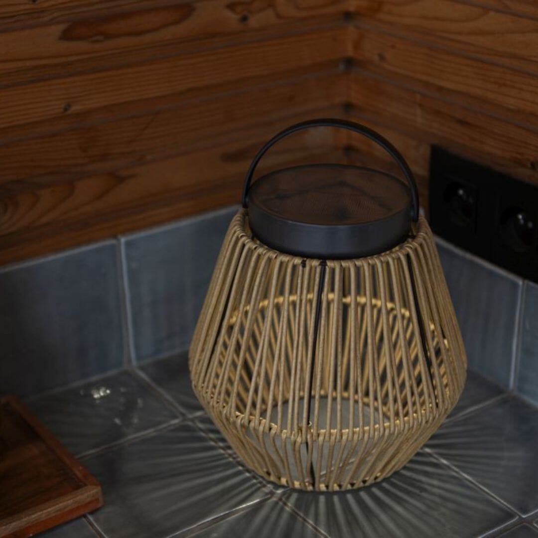 Coppa Solar Panel - Black Solar Lights Lutec