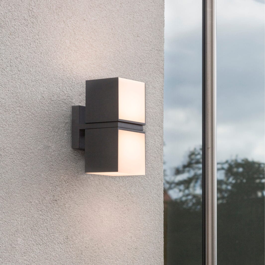 Cuba Dual Up & Down Wall Light Wall Lights Lutec 