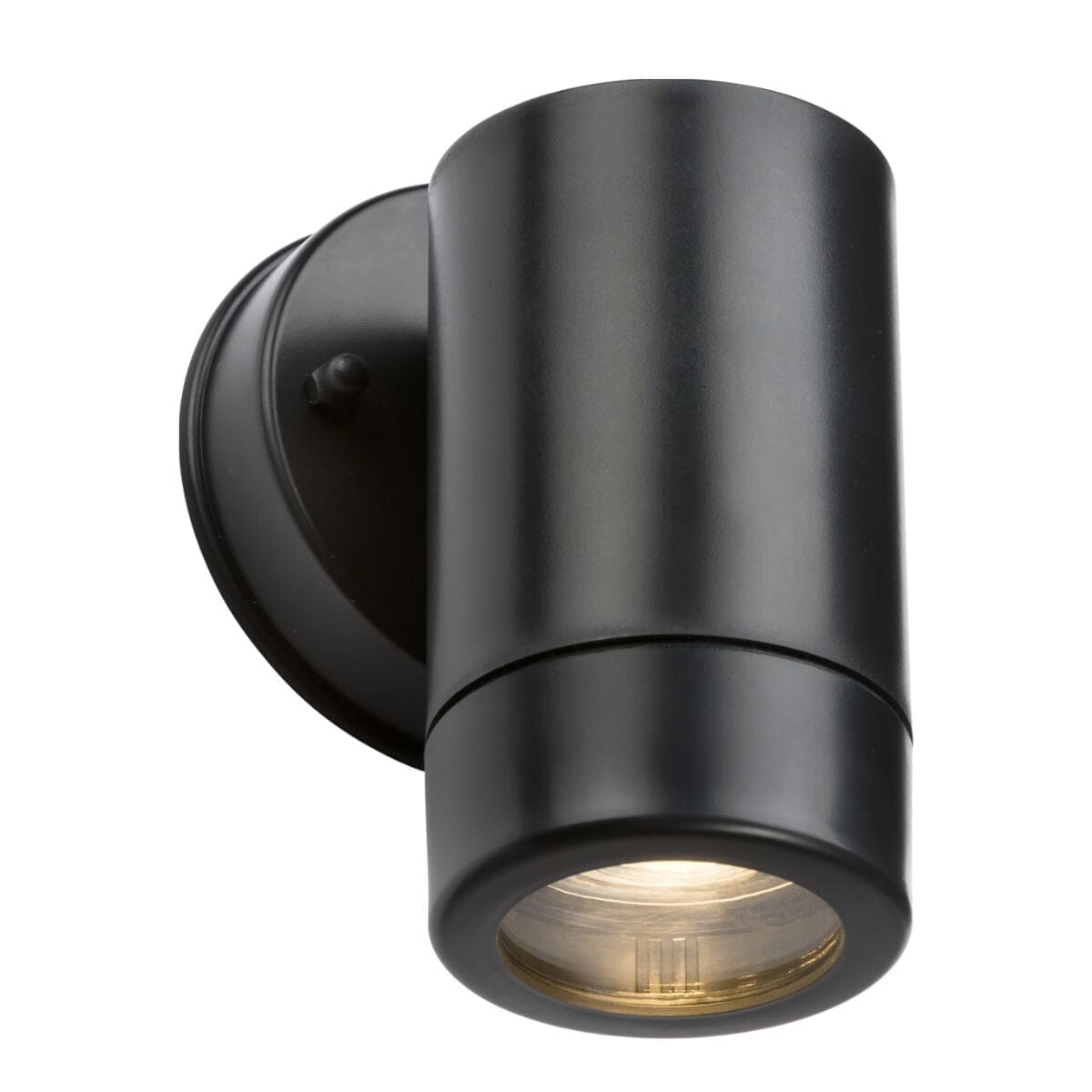 Eamon Polycarbonate Single Wall Light - Black Wall Lights Knightsbridge