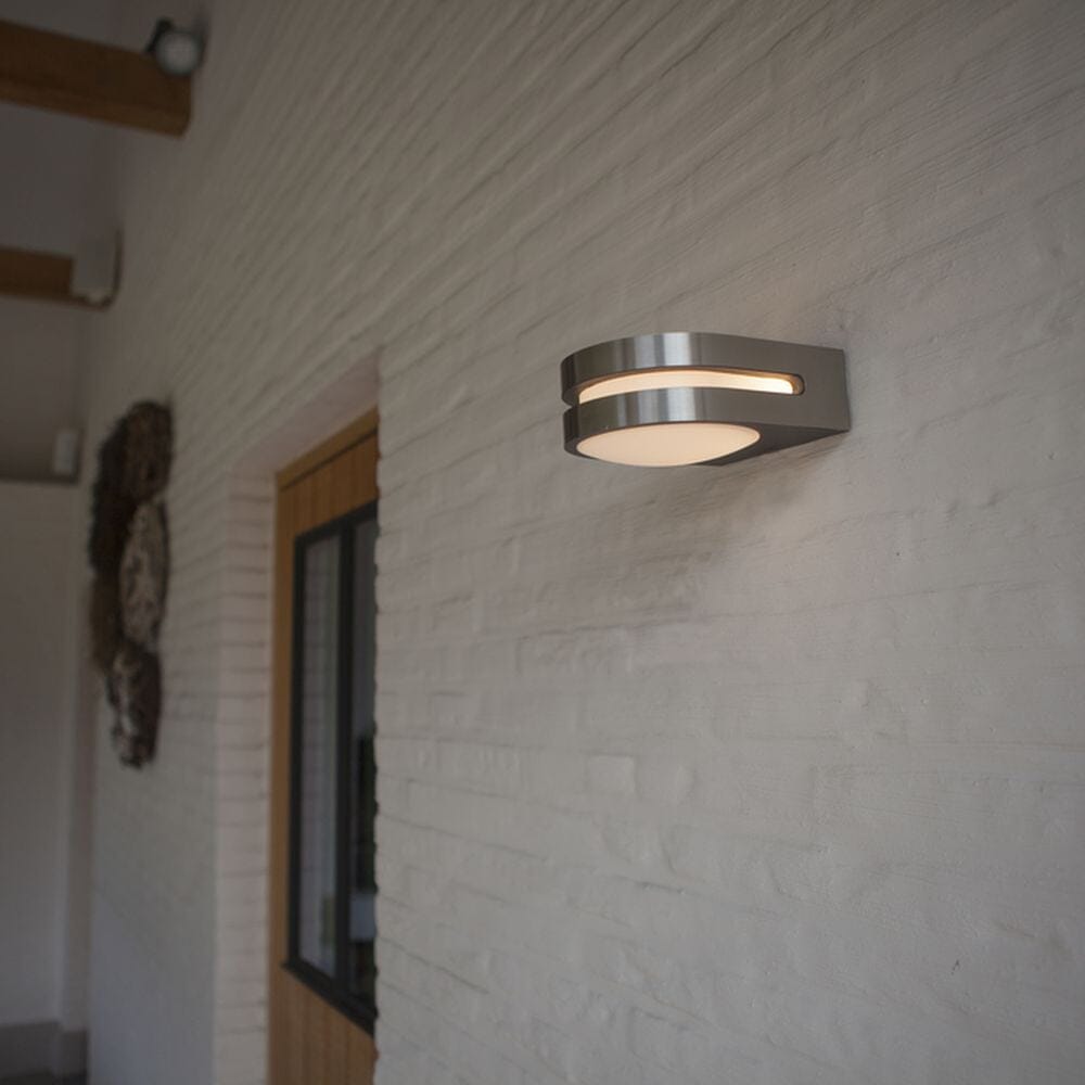 Fancy Integrated LED Wall Light - Stainless Steel Wall Lights Lutec 