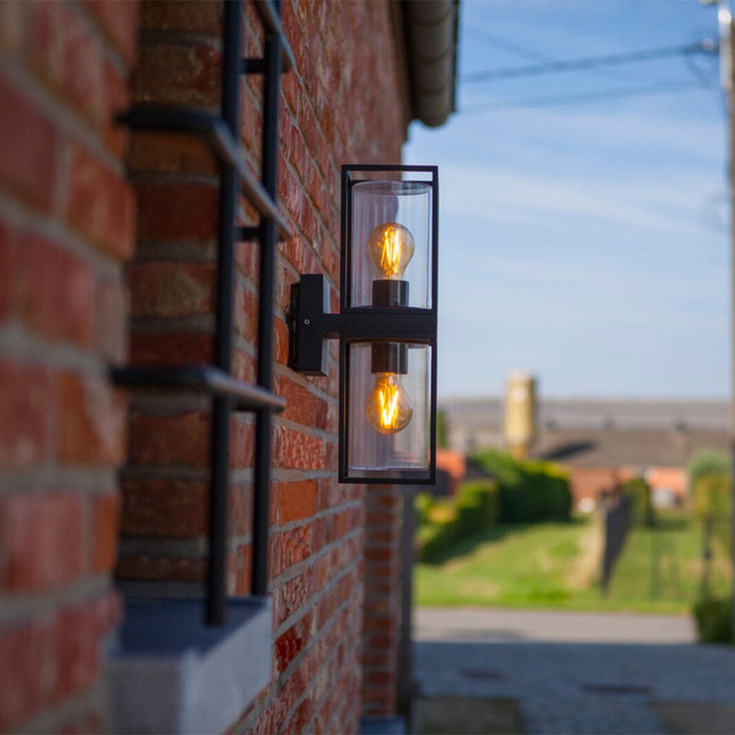 Flair Dual E27 Wall Light Lantern Lights Lutec
