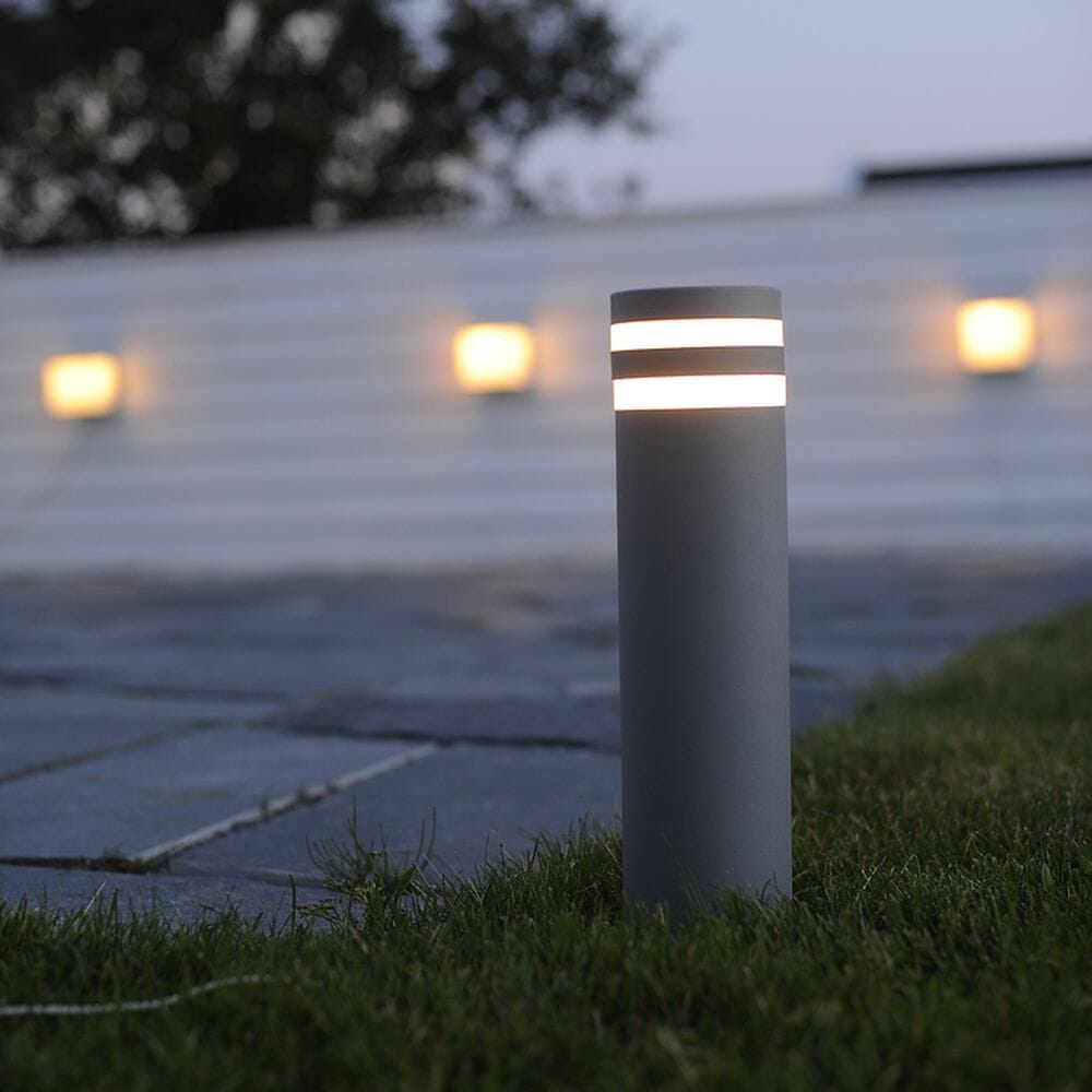 Focus GU10 Bollard Light - Dark Grey Bollard Lights Lutec