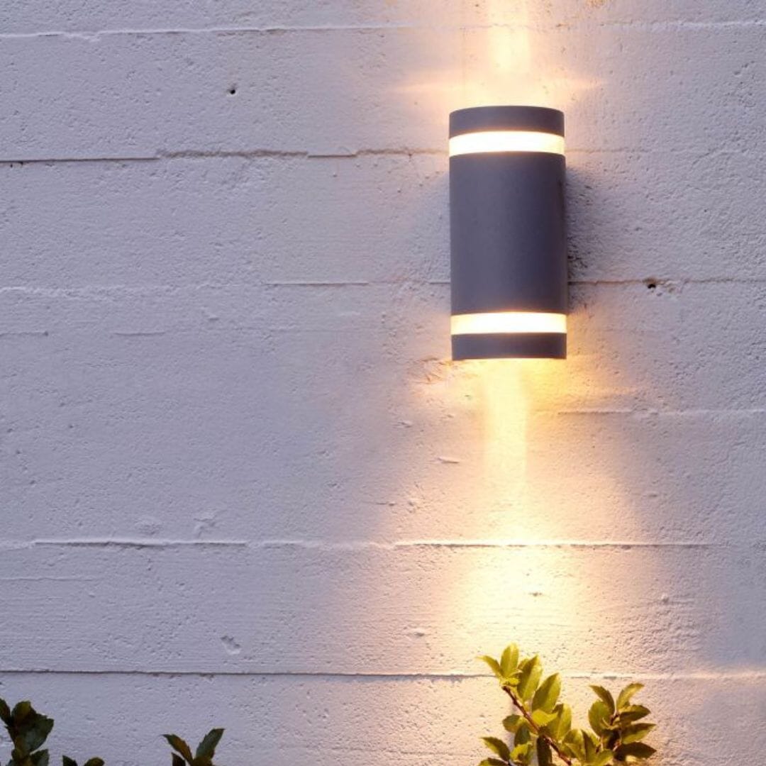 Focus Wall Dusk to Dawn Sensor - Dark Grey Wall Lights Lutec