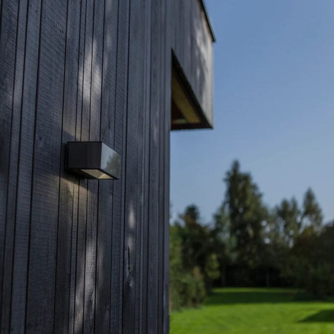 Gemini 2 Integrated LED Wall Light - Dark Grey Wall Lights Lutec