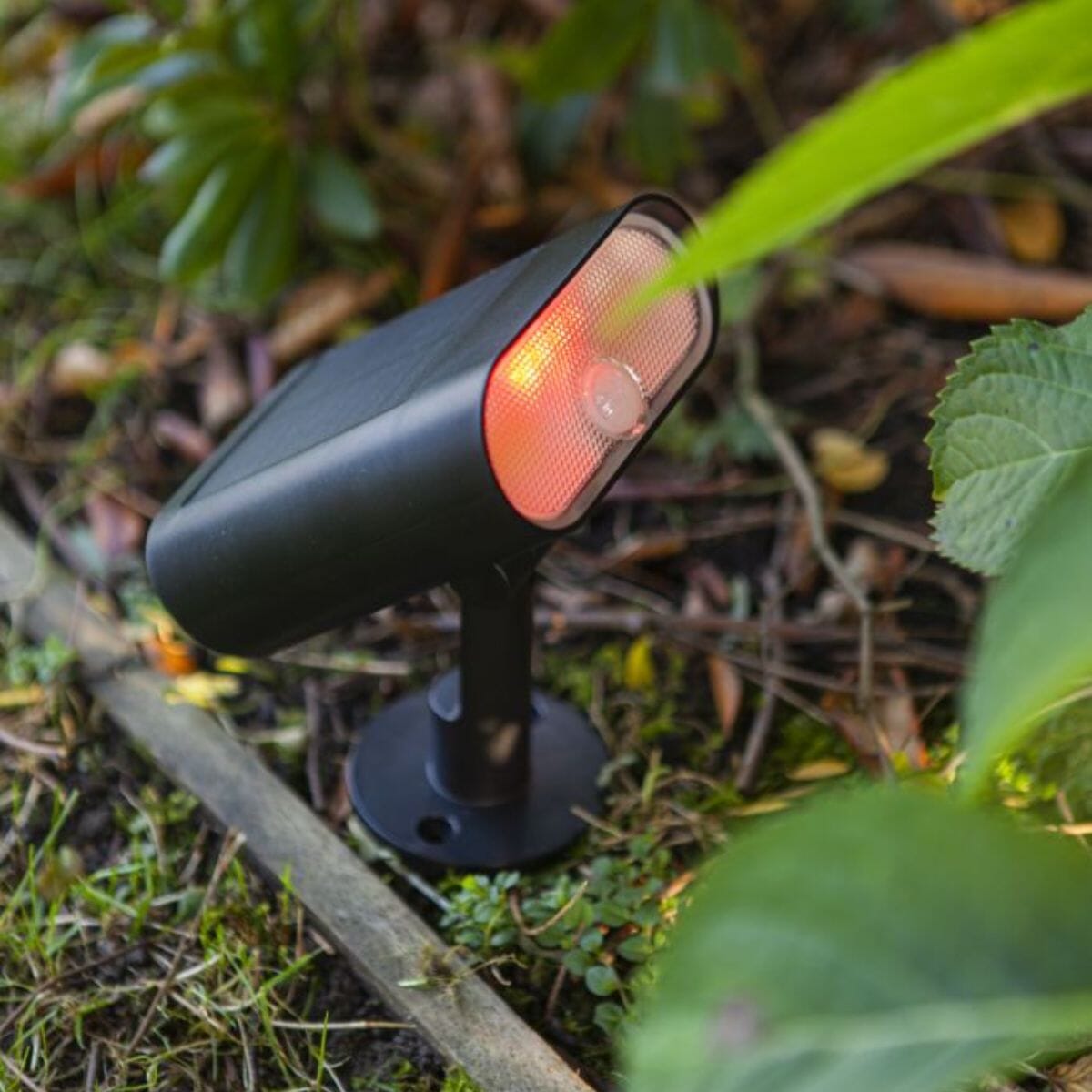 Ginbo Solar Ground Light - Matt Black Ground Lights Lutec