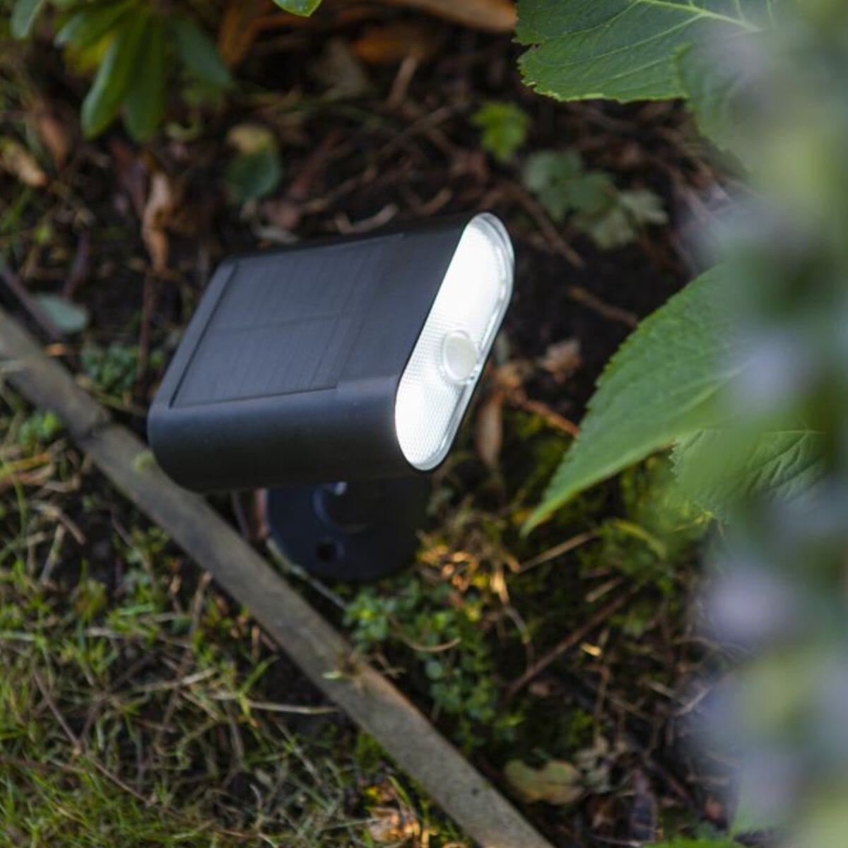 Ginbo Solar Ground Light - Matt Black Ground Lights Lutec