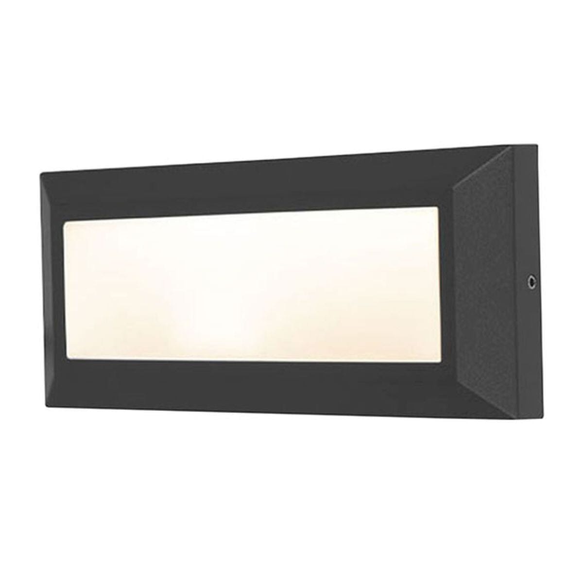 Helena Outdoor Wall Light - Matt Black Wall Lights Lutec 