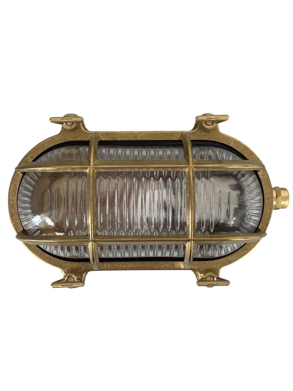 Horatio Junior Bulkhead (Raw Brass) Wall Lights Navigator 