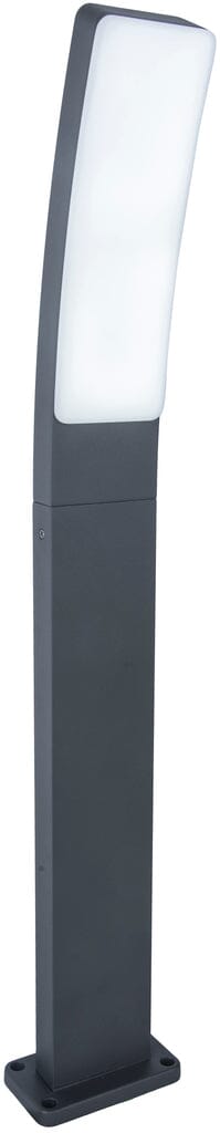 Kira Integrated LED Bollard Light - Dark Grey Bollard Lights Lutec