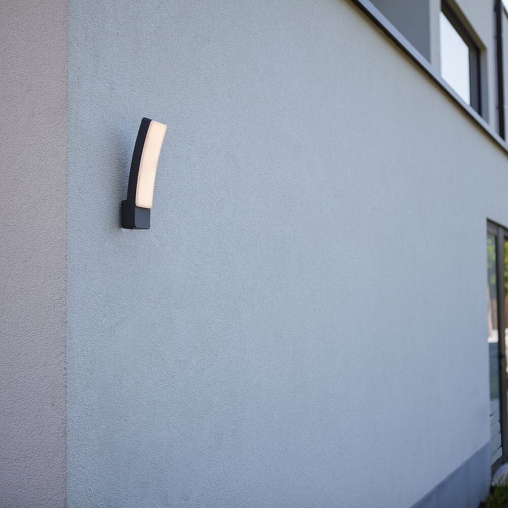 Kira Integrated LED Wall Light - Dark Grey Wall Lights Lutec