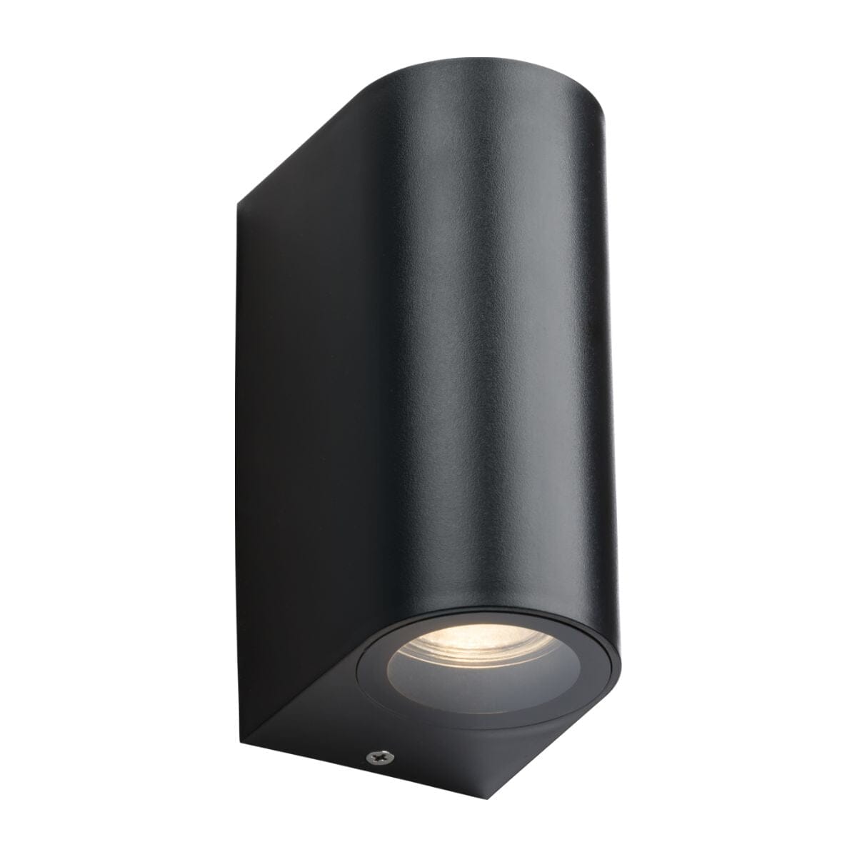 Knightsbridge Alana Polycarbonate Up/Down Wall light - Black Wall Lights Knightsbridge