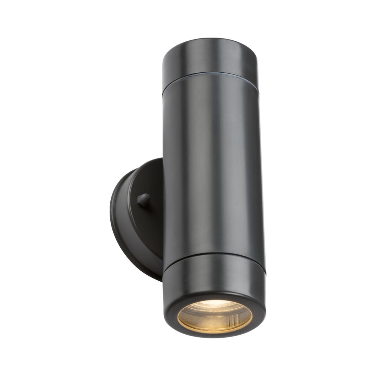 Knightsbridge Eamon Polycarbonate Up/Down Wall Light Wall Lights Knightsbridge Anthracite