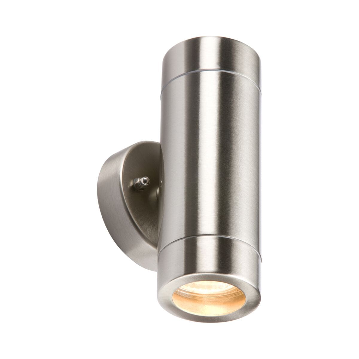Lightweight Up and Down Wall Light - Stainless Steel Wall Lights Knightsbridge