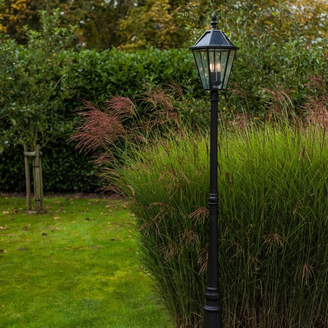 London Solar Lamp Post Lamp Post Lights Lutec