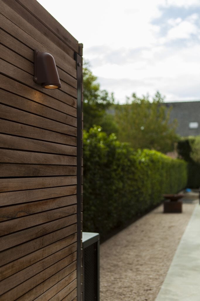 Lutec Ancor Outdoor Wall Light GU10 - Matt Rust Wall Lights Lutec 
