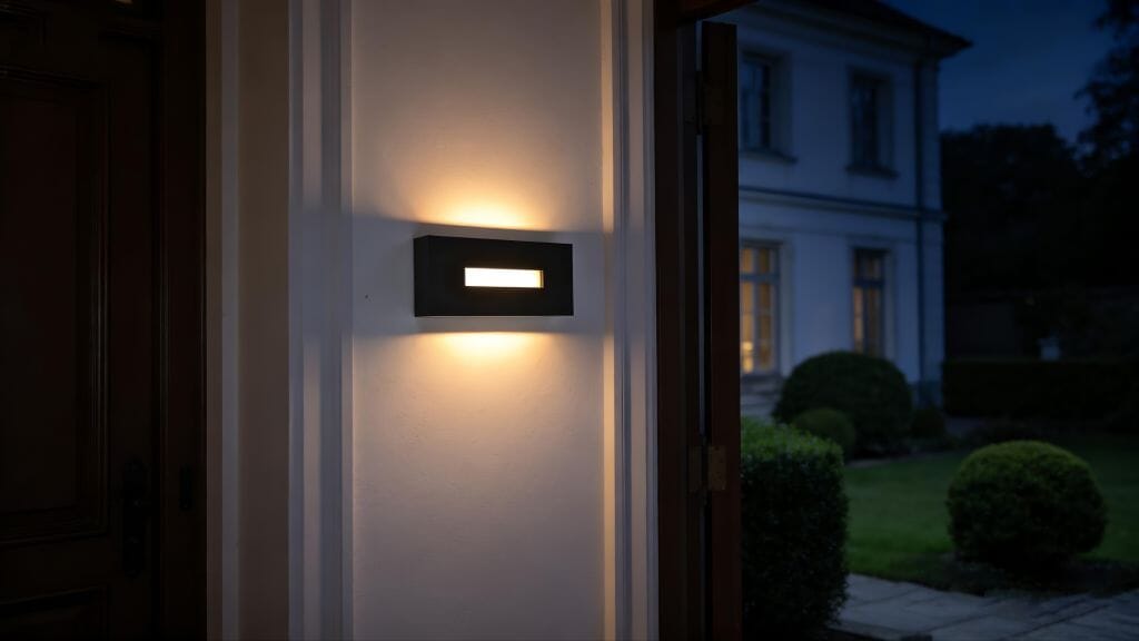 Lutec Arteo 14W LED Outdoor Wall Light CCT - Black Grey Wall Lights Lutec 