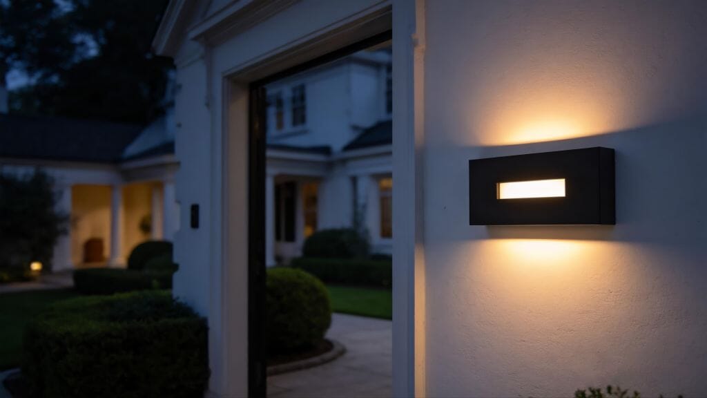 Lutec Arteo 14W LED Outdoor Wall Light CCT - Black Grey Wall Lights Lutec 