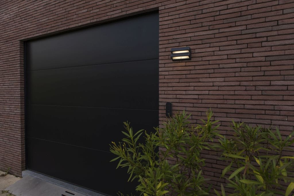 Lutec Barlo 8.2W Solar LED Wall Light with PIR Sensor 4000K - Dark Grey Wall Lights Lutec 