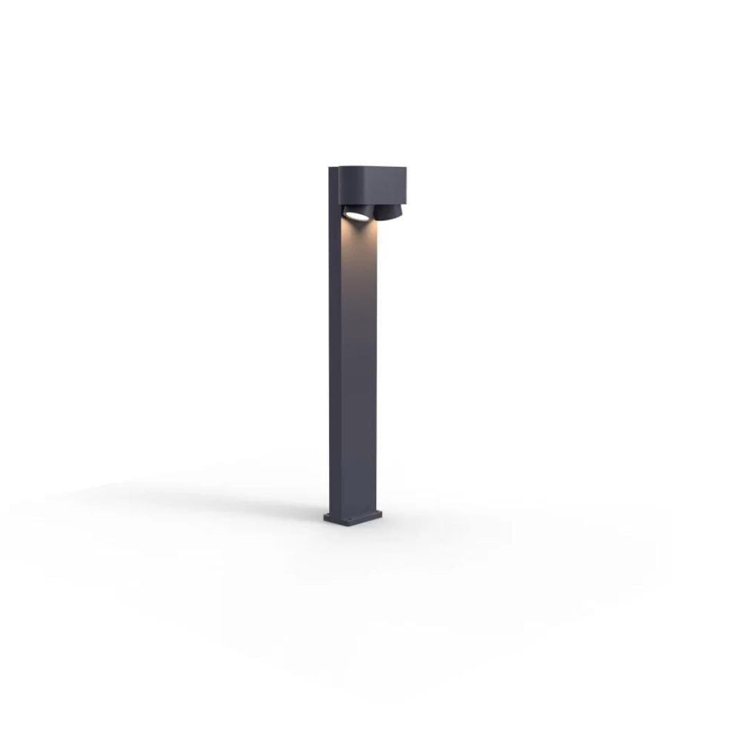 Lutec Cypres Path Light Anthracite Bollard Light Architectural Lutec 