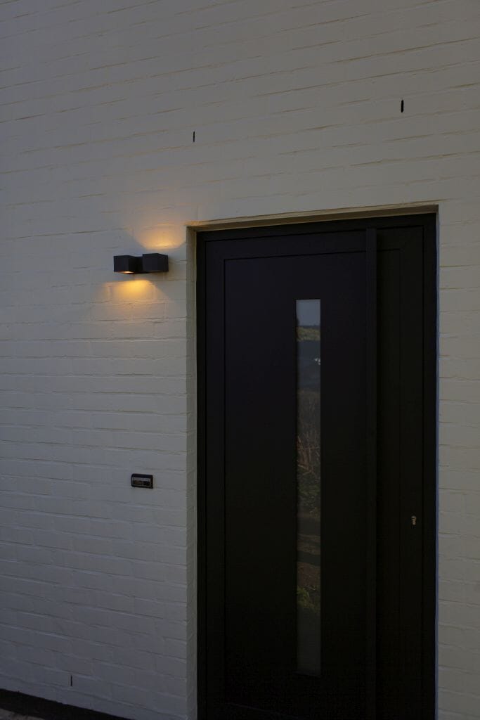 Lutec Fari 10W LED Outdoor Wall Light 3000K - Dark Grey Wall Lights Lutec 
