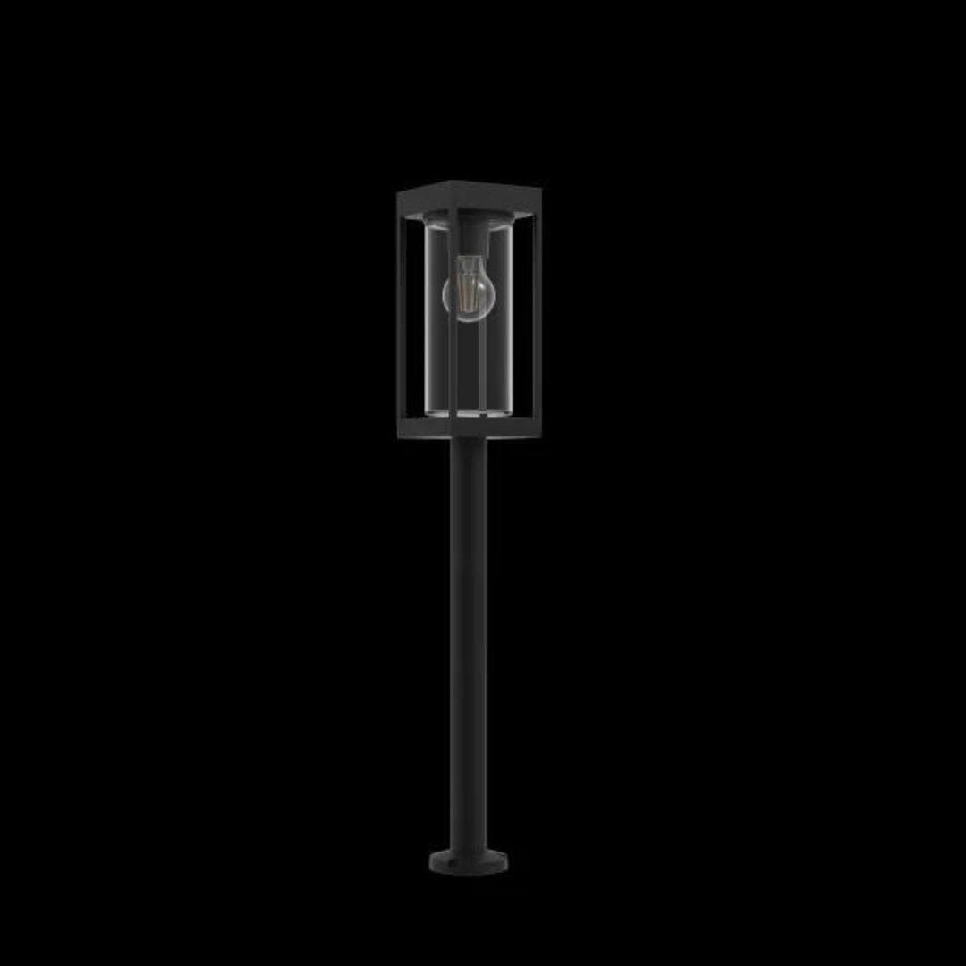 Lutec Flair Solar Light LED - Black Solar Lights Lutec 