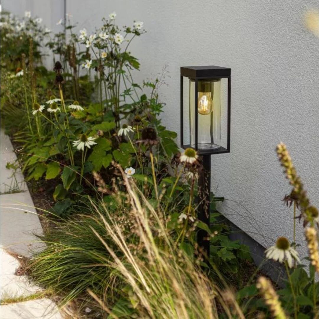 Lutec Flair Solar Light LED - Black Solar Lights Lutec 