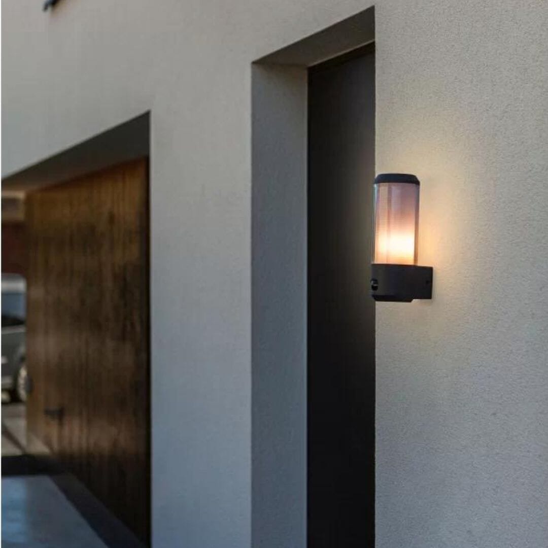 Lutec Heros Outdoor Wall Light with Sensor Architectural Lutec 