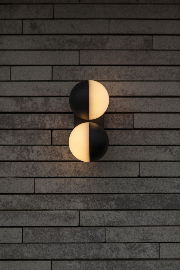 Lutec Looma 15.6W LED Outdoor Wall Light 3000K - Dark Grey Wall Lights Lutec 