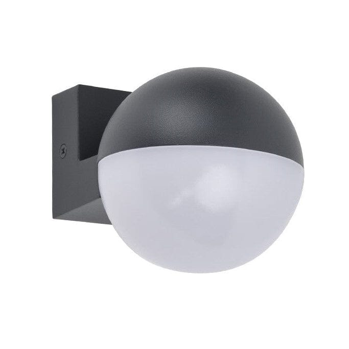 Lutec Looma 7.8W LED Outdoor Wall Light 3000K - Dark Grey Wall Lights Lutec 