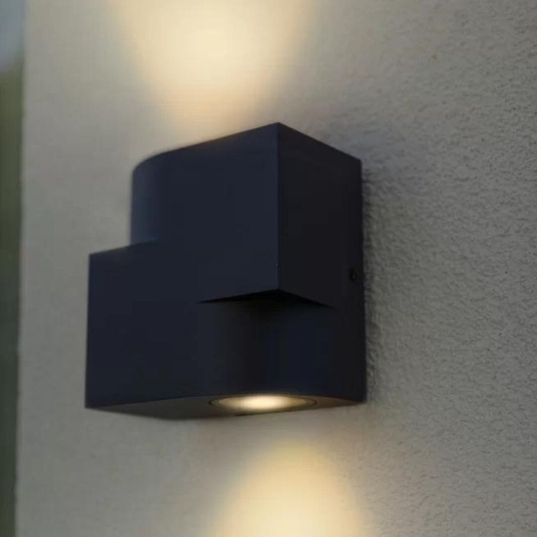 Lutec Marbo Outdoor Wall Up & Down Light Wall Lights Lutec