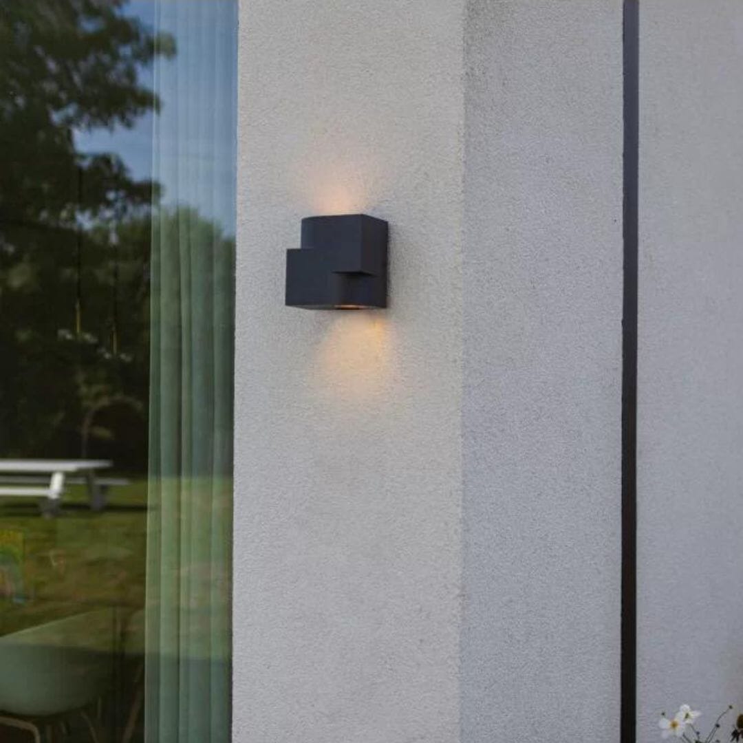 Lutec Marbo Outdoor Wall Up & Down Light Wall Lights Lutec