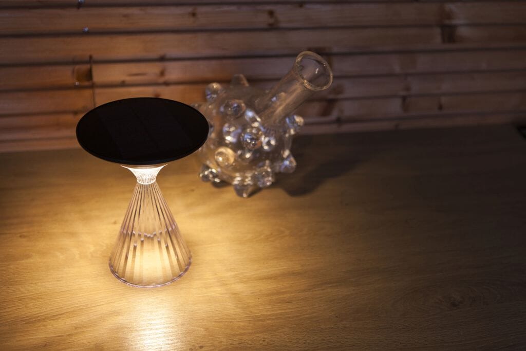 Lutec Miyi Portable Solar Lantern 3000K - Matt Black Portable Lights Lutec 