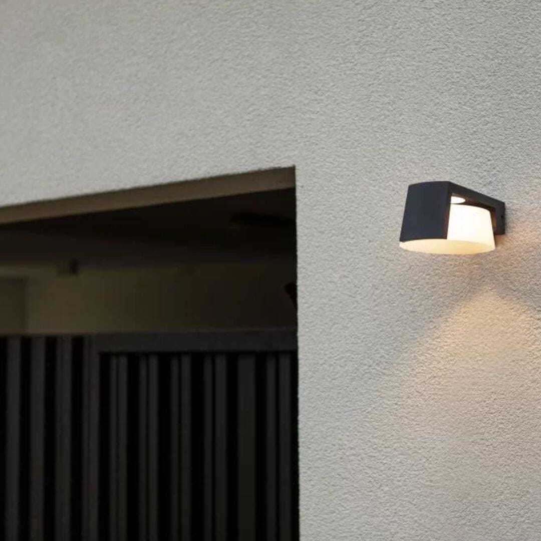 Lutec Moon Outdoor Wall Light LED Wall Lights Lutec