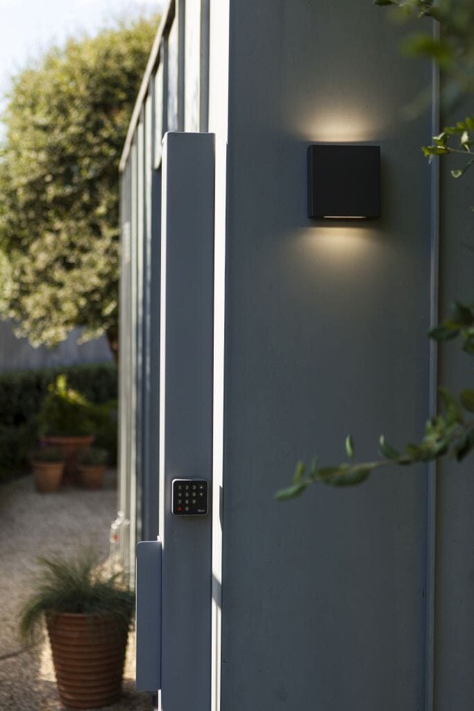Lutec Pili 8.5W LED Outdoor Wall Light 4000K - Dark Grey Wall Lights Lutec 