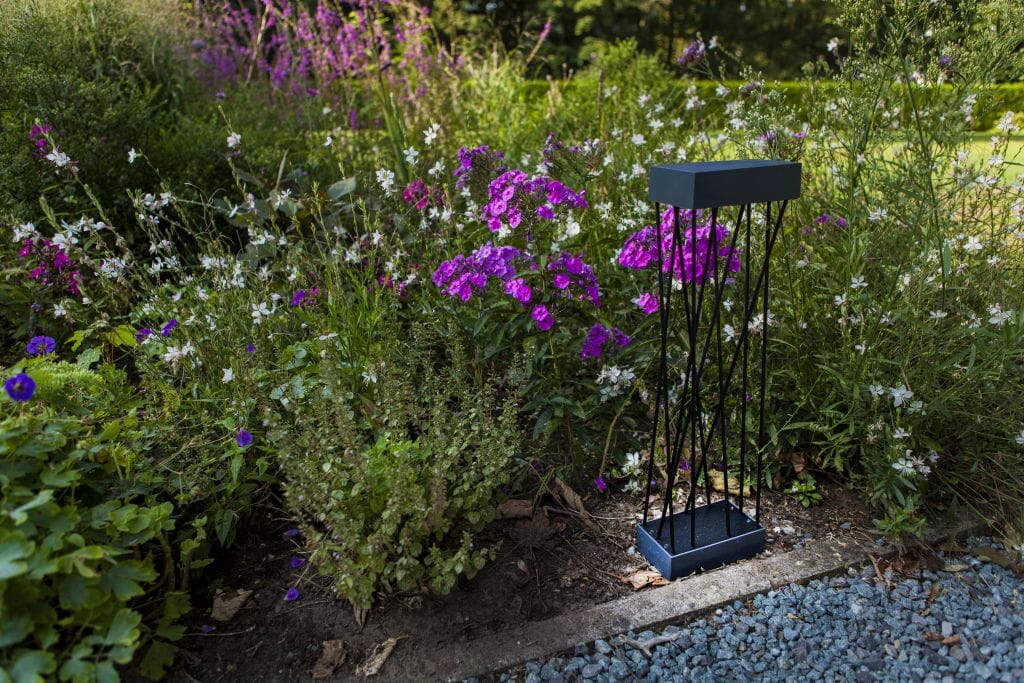 Lutec Spido Solar Bollard Light 3000K - Matt Black Spike Lights Lutec 