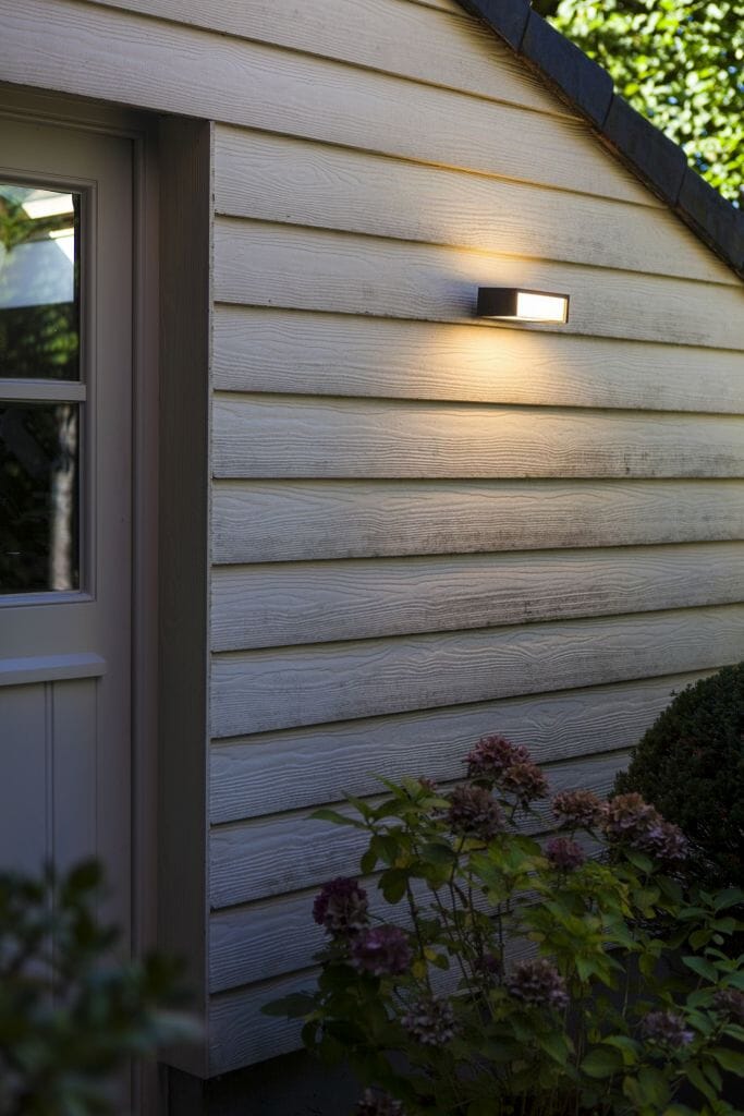 Lutec Telis 11W Solar LED Wall Light with PIR Sensor 3000K - Dark Grey Wall Lights Lutec 