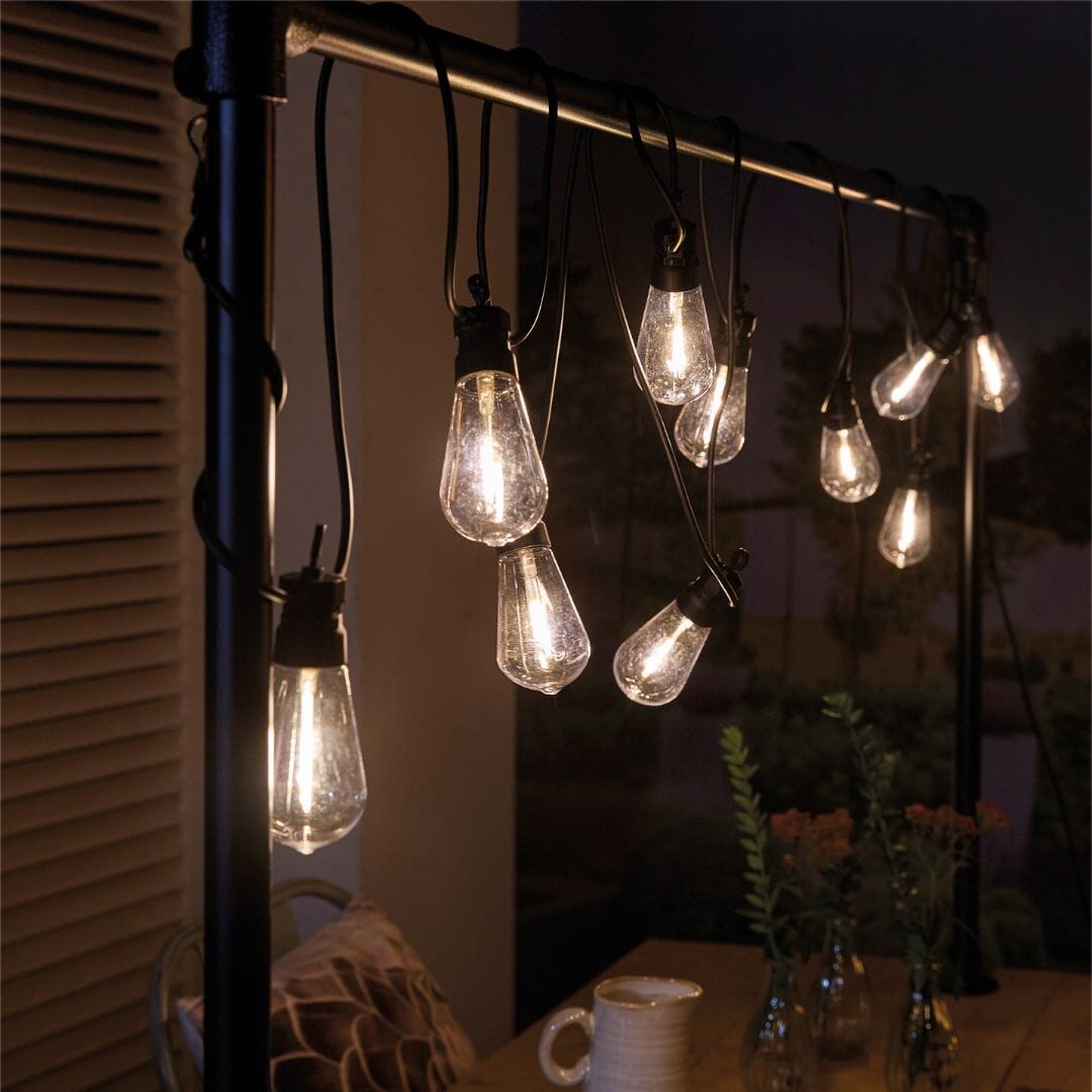 Luxform Lighting Hawaii Festoon Lights with Warm White Bulbs - 10 Pack Festoon Lights Electrovision