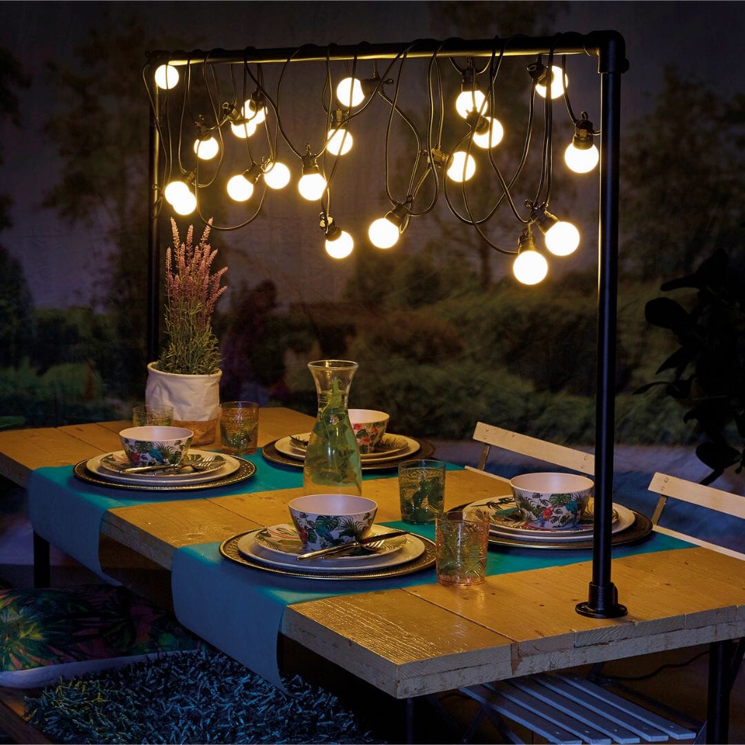 Luxform Lighting LF1200 Honolulu LED Festoon Light Set - 10 Pack Festoon Lights Electrovision