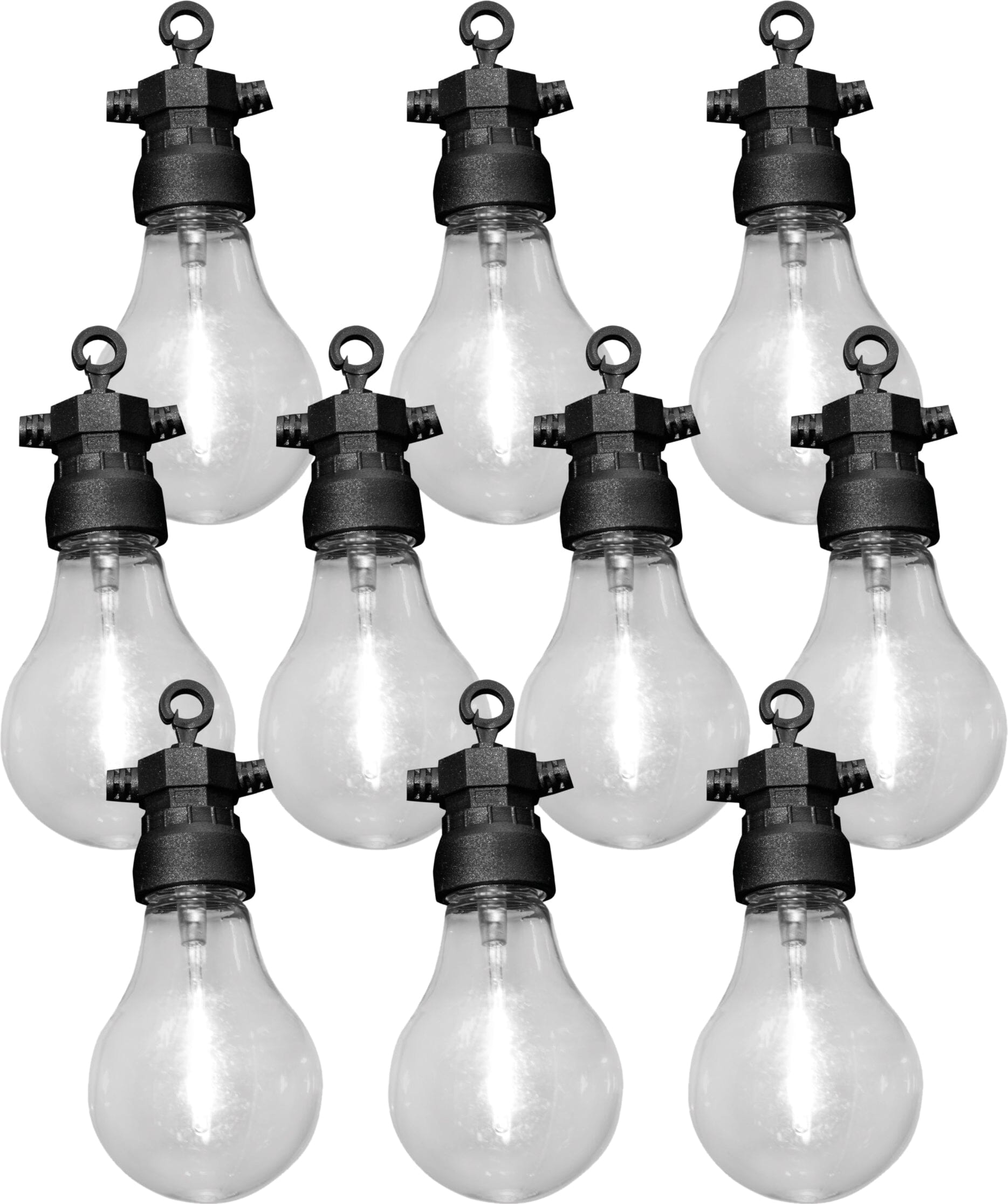 Luxform Lighting Tahiti Festoon Lights Warm White Bulbs - 10 Pack Festoon Lights Electrovision