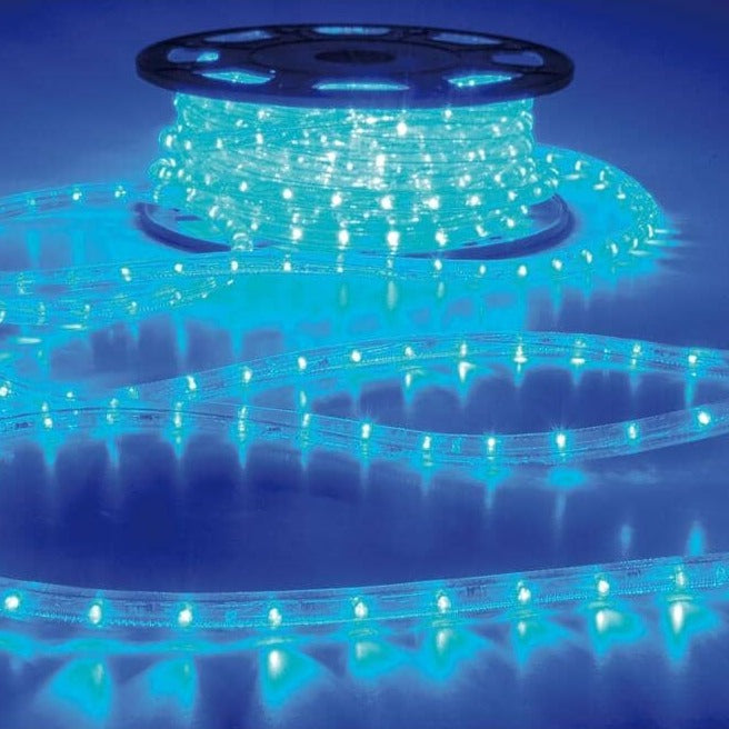 LYYT LED Rope Light Blue 50M OutdoorLights.co.uk