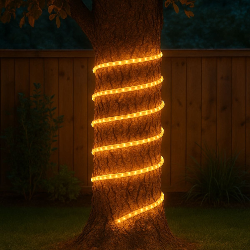 LYYT Rope Light, 230V, 45M Reel, Orange - Price Per M