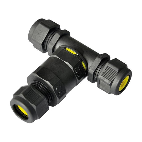 Outdoor Lighting T Connector - IP68 16A 3 Pole Accessories Knightsbridge 