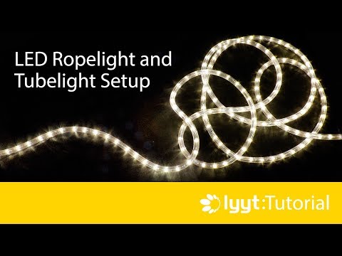 Lyyt Rope Light LYYT Rope Light, 230V, 45M Reel, Clear - Price Per M