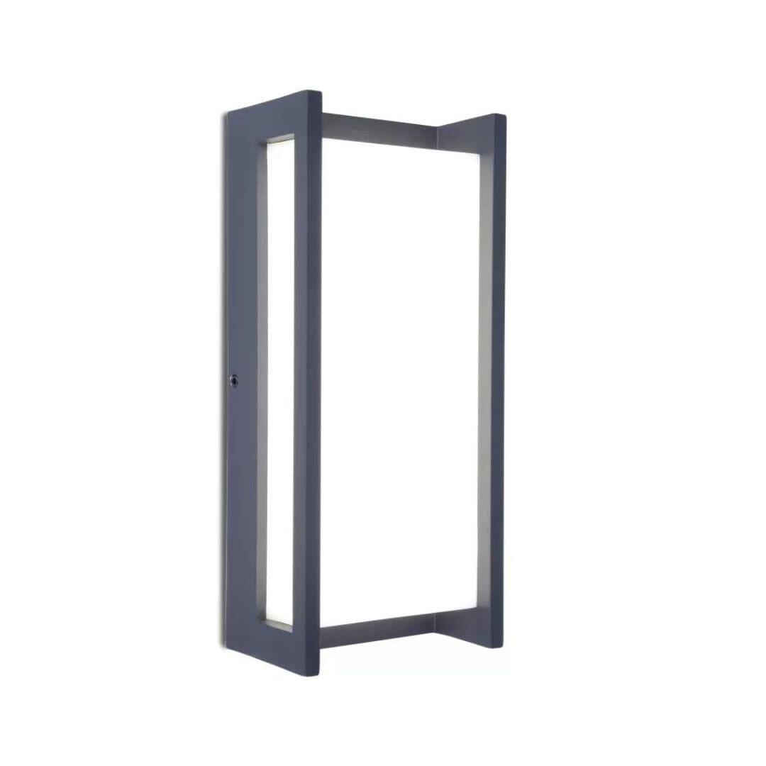 Qubo Integrated LED Wall Light - Dark Grey Wall Lights Lutec